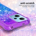 thumbnail image 3 of Funda para Xiaomi Redmi Note 12 4G Transparente con Brillos Carcasa Protectora Antigolpes con Glitter Brillante, 3 of 5