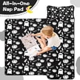 thumbnail image 4 of Halloween Ghost Pumpkin Pattern Toddler Nap Mats for Kids Preschool,50"x20" Sleeping Mat Bag or Kids,Toddler Sleeping Bag,Toddler Nap Mat or Daycare, 4 of 6