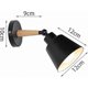 thumbnail image 5 of 2 Packs Vintage Industrial Wall Sconces Ceiling Light Fixtures E27 Metal Adjustable Retro Indoor Wall Lamp For Bedroom Kitchen Restaurant (no Switch, 5 of 5