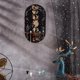 thumbnail image 5 of Estante de exhibición de cristal de fase lunar, soporte de cristal colgante de bruja, estante de flores de cristal de madera montado en la pared, estantes flotantes rústicos, soporte para decoración, 5 of 7