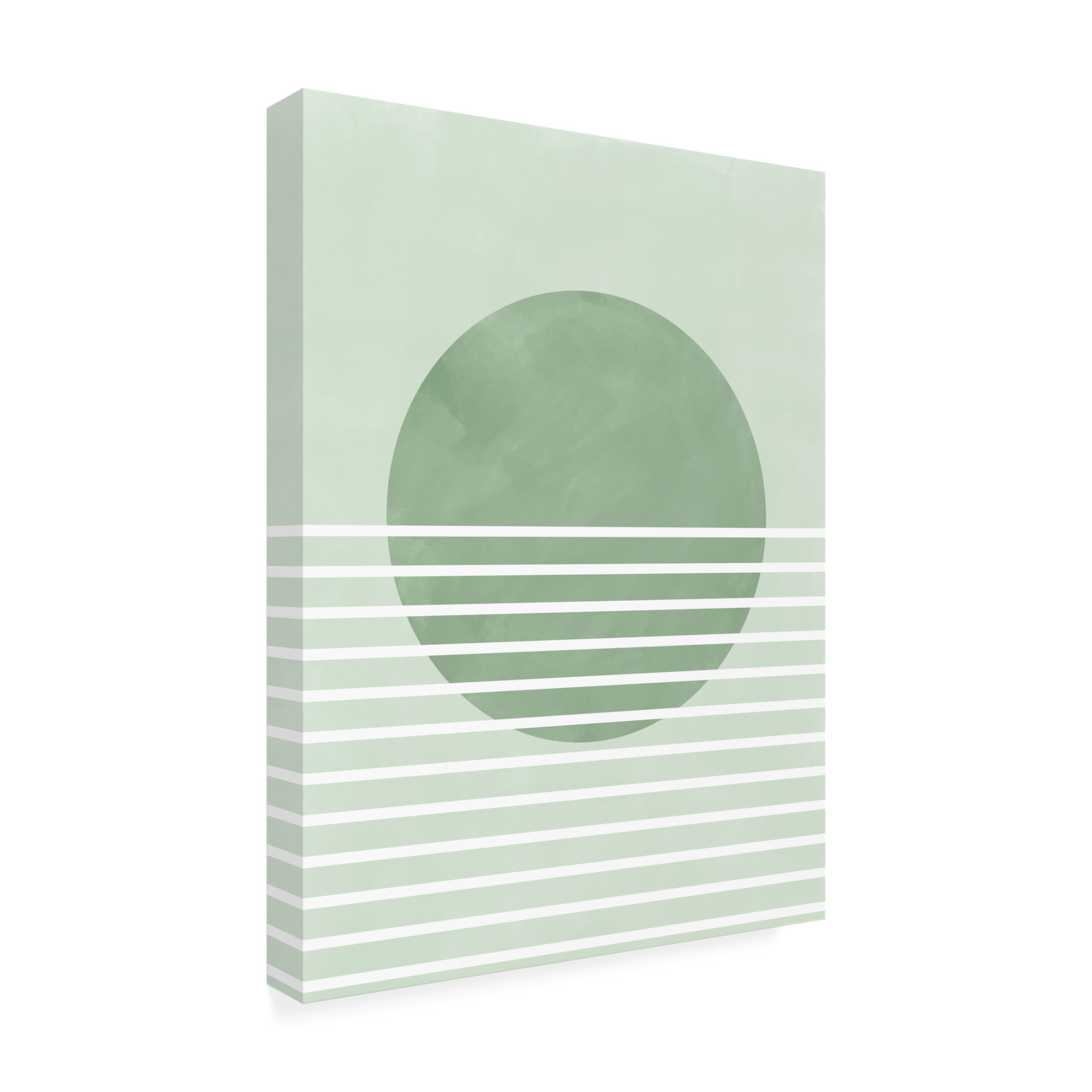 Trademark Fine Art Elena Ristova green15 Canvas Wall Art