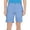 Light Blue, variant on CLUBROOM Mens Light Blue Expandable Waist Straight Leg Regular Fit Performance Stretch Shorts 44 Waist