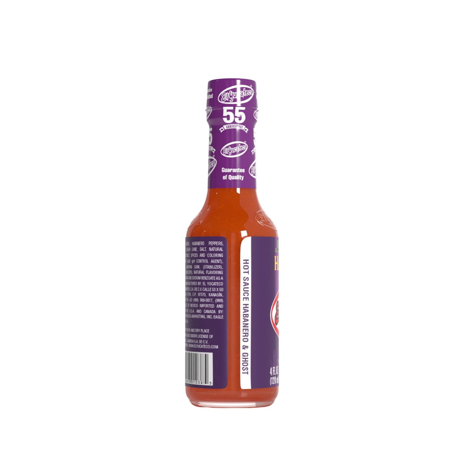 El Yucateco Habanero and Ghost Hot Sauce 6 Pack 4 oz