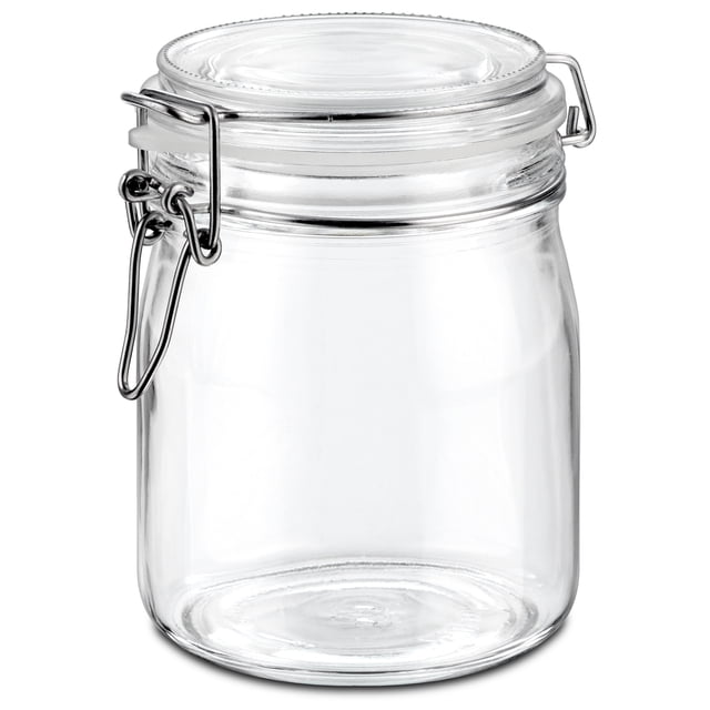 Contenedor Hermético De Vidrio Borgonovo 750ML Normal
