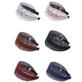 thumbnail image 2 of Exquisite Headdress Broadside Wide Side Makeup Wash Face Girls Women Hairband Hair Accessories Lace Hair Hoop Korean Style Headband GREY, 2 of 8