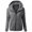 A-Dark Gray4, variant on Womens Jackets Hooded Sweater Coats Winter Warm Thick Fleece Thermal Coats Casual Solid Color Zipper Up Outwear For Ladies