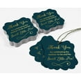 thumbnail image 5 of Inkdotpot Pack Of 100 Thank You For Celebrating The Mother To Be Baby Shower Paper Tags DIY Craft Bracket Shape Real Gold Foil Hang Tags, 5 of 7