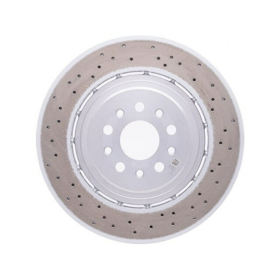 Front Brake Rotor - Compatible with 2014 - 2022 Maserati Quattroporte 3.0L V6 2015 2016 2017 2018 2019 2020 2021