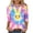 Multicolor#24, variant on Qingpeng 3/4 Sleeve Easter Shirts for Women Cute Bunny Egg Print Crewneck Tunic Tops Spring Summer Blouse Tops Size S-5XL