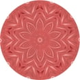 thumbnail image 1 of Ahgly Company Machine Washable Indoor Round Transitional Red Area Rugs, 7' Round, 1 of 7