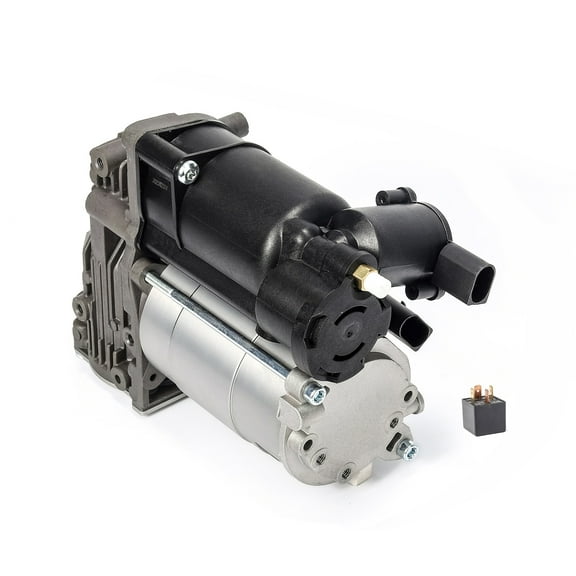Set of 1 ISA Air Suspension Compressor Pump Compatible with 2007-2014 BMW X5 X6 l6 V8 3.0L 4.4L 4.8L Replacement For 37206859714, P-3221, 20-025100, 10-256510