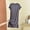Dark Gray, variant on Blmnix Bamboo Nightgowns Sleep Dress for Women Long Nightgowns Sleepshirts Sleep Dress Crew Neck Short Sleeve Below-the-Knee Gray Moomoo Nightgowns for Women