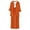 Orange, variant on felwors 2 Piece Outfits for Women Casual Lounge Sets Long Sleeve Button Down Shirts and Wide Leg Pants Sets Tracksuit Orange, XL