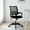 Black, variant on CL.HPAHKL White Office Chair with Wheels, Adjustable Ergonomic Mesh Computer Desk Chair with Lumbar Support & Armrest, Comfortable Swivel Rolling Chair for Home Office Work Study
