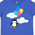 thumbnail image 4 of Inktastic Cute Penguin with Balloons Boys or Girls Toddler T-Shirt, 4 of 5