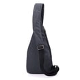 thumbnail image 5 of Bolso de pecho para hombre, antirrobo, ajustado, para el hombro, repelente al agua, gran capacidad, para viajes al aire libre, mochila pequeña, 5 of 5