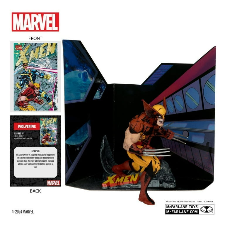 Wolverine (X-Men #1) 1:10th Scale Posed Figure w/Scene