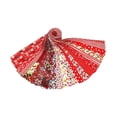 thumbnail image 3 of Garende 40 Pcs Tissu à Rouler Tissu de Courtepointe Cadeau Pratique Bandes à Rouler pour Jouets Rouge, 3 of 8