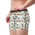 thumbnail image 2 of Disketp Flamingo Palm Trees Men's Boxer Briefs,Soft and Breathable Cotton Underwear with ComfortFlex Waistband, 2 of 7