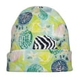 thumbnail image 7 of Gaeub Shell Clam Print Beanie Hats for Men Women,Winter Caps,Knit Cuffed Beanie,Cuffed Cap,Great for Winter Activities, 7 of 7