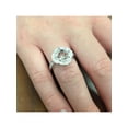 thumbnail image 4 of 1/2ct Antique Diamond Halo Engagement Ring Setting 14K White Gold, 4 of 4