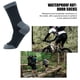thumbnail image 4 of Medias Calcetines transpirables impermeables Senderismo al aire libre Senderismo Calcetines impermeables (Negro L), 4 of 8