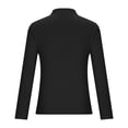 thumbnail image 5 of AherBiu Thermal Warm Tops for Women Basic Layer Top Tee Shirts Slim Long Sleeve Turtleneck Blouse, 5 of 7