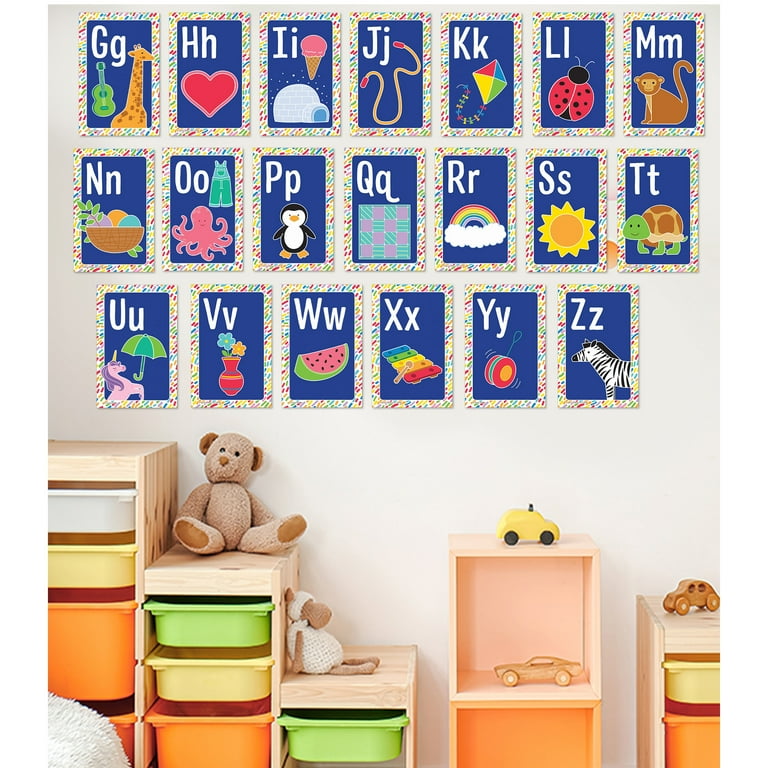 Mini Posters, Alphabet, 26 Mini Posters