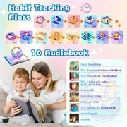 PTHTECHUS Smart Watch for Kids 4G Kids Smartwatch Phone Touch Screen Educational Games Pedometer Fitness Alarm Calculator Clock Camera Music Player Suitable for Children Aged 4-10 Years Old