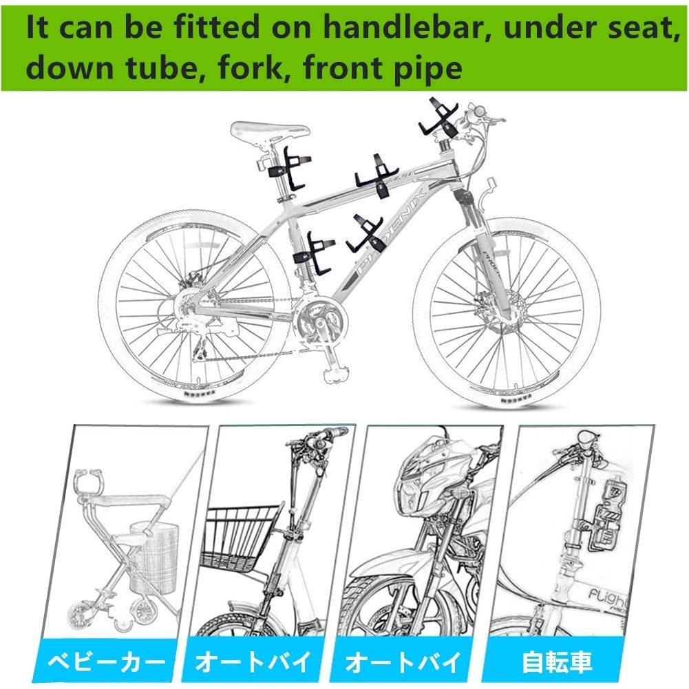 bike bottle cage no screws