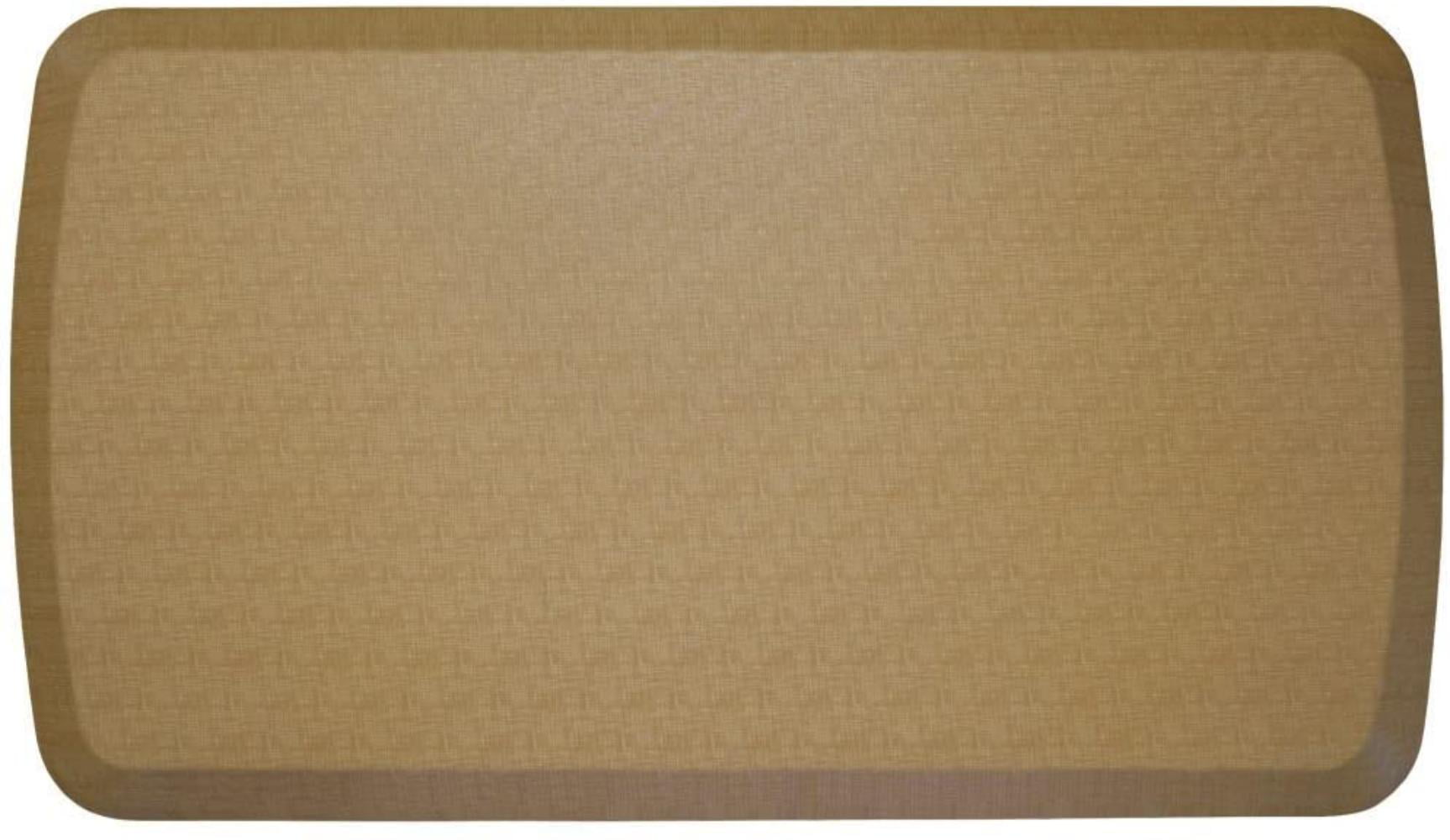 20 x 36 Linen Khaki GelPro Elite Premier Gel & Foam Anti-Fatigue Kitchen Floor Comfort Mat
