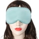 thumbnail image 4 of Máscara de dormir de satén de seda con correa elástica, antifaz de viaje para dormir para mujeres y hombres, 4 of 7