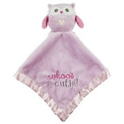 Plush Owl Blankie, Pink-Stepping Stones