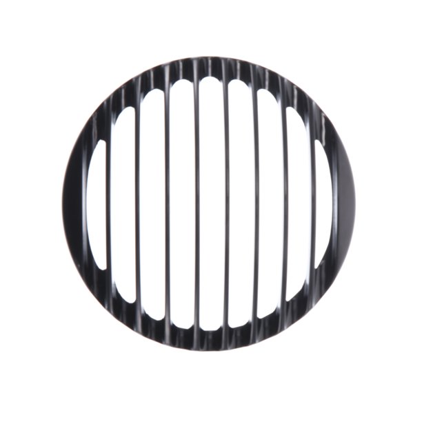 Parrilla Redonda De 5 Pulgadas Para Faro Delantero De Motocicleta, Cubierta Protectora De Aluminio Para Faro Delantero Retro Para 2004-2014 Davidson Sportster Xl883 Xl1200 Fácil De Instalar (Negro) Guardurnaity VI003921-00