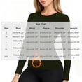 thumbnail image 7 of ClodeEU Women's Crew Neck Long Sleeve Thermal Top, Light Fleece Slim Fit Warm Lining Base Layer Top ,Women's S-XXL, 7 of 7