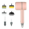 thumbnail image 1 of Cepillo de limpieza eléctrico, resistente al agua, potente, portátil, inalámbrico, de mano. Rosa, 1 of 9
