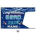 thumbnail image 4 of Decorative Flags, 2025 Class Graduation Photography Black and Gold Bachelor Cap Balloon Grad Congrats Banner Background Congrats Grad Prom Banner Background, Flags_ Banners & Accessories, 4 of 9
