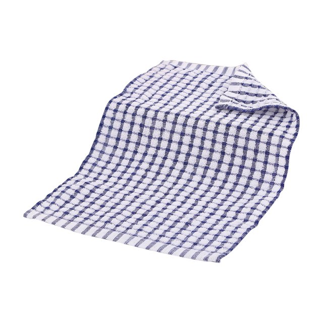 Bewildely Paño para platos Algodón Secado rápido Toalla de cocina Absorbente Limpieza Té Trapo Cocina Plumero Toalla, Azul oscuro Suministros de limpieza para el hogar azul marino Bewildely HA001820-05