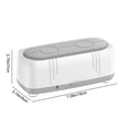 thumbnail image 3 of Gnmfd Ultrasonic Jewelry Cleaner Portable Household Device, Multifunction Sonic Cleaning Machine for Eyeglass Rings Watches, Professional Jewelry Washer for Home Office Travel Gift Use, 3 of 7