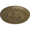 thumbnail image 3 of Ekena Millwork 15 3/4"OD x 5/8"P Amelia Ceiling Medallion (Fits Canopies up to 4 1/8"), Hand-Painted Mississippi Mud, 3 of 6