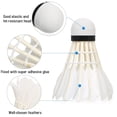 thumbnail image 3 of Kchoice Badminton Feather Shuttlecocks With Great Stability And Durability High Speed | White , Pack Of 12, 3 of 5