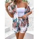 thumbnail image 3 of Palazzo,conjunto De Camisa Y Shorts Con Estampado Tropical, 3 of 6