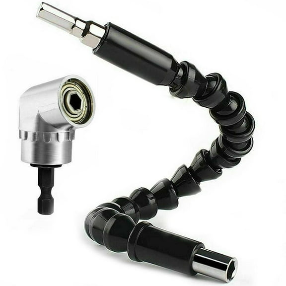 Clearance! Right Angle Drill and Flexible Shaft Bits Extension тχ Holder D7V7 Bit Z0Y6