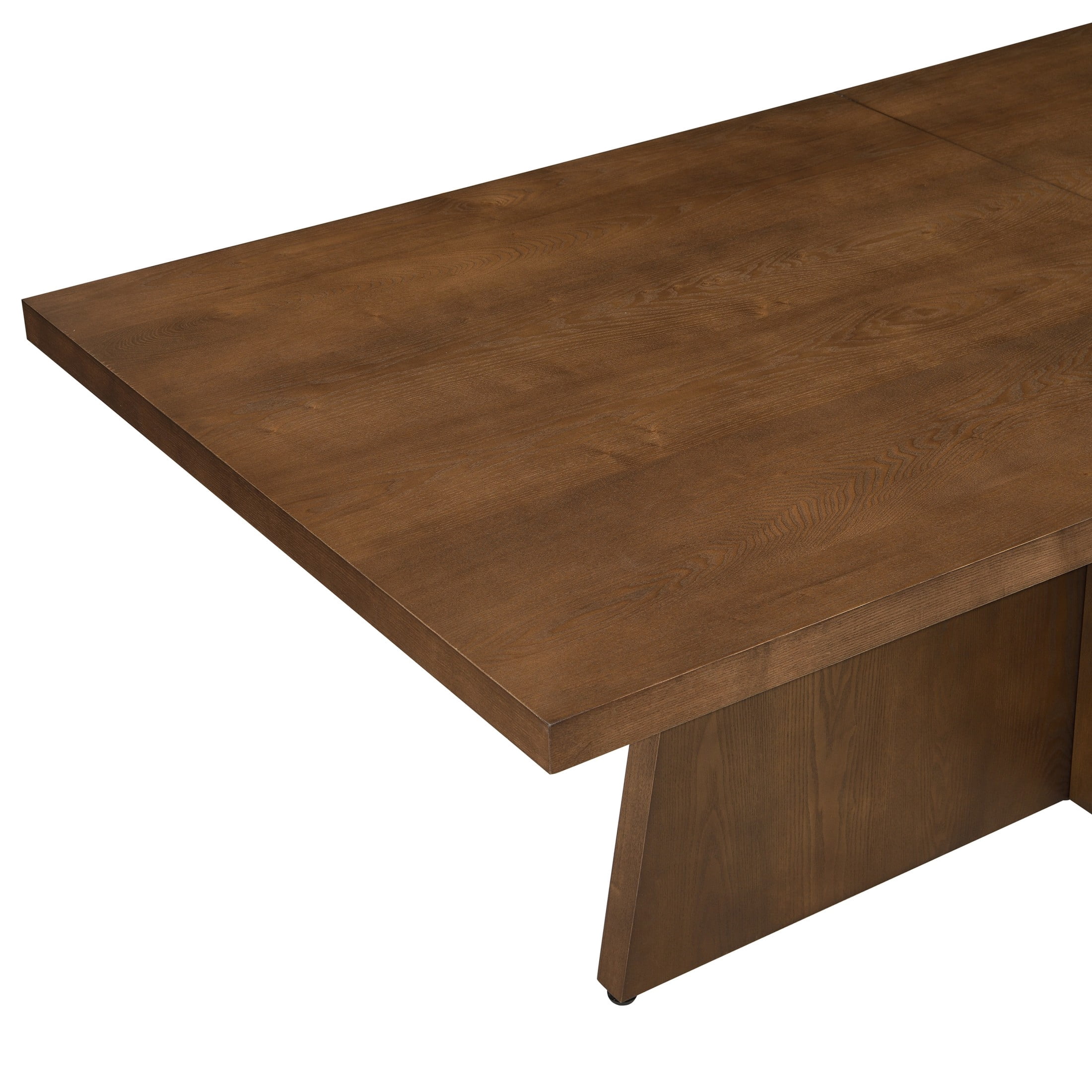 Christopher Knight Home 7-Piece Dining Set, Rectangle Table with Upholstered Wood Chairs, Walnut