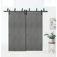 thumbnail image 3 of Slab Barn Door Panel 24 x 84 inches | Planum 0010 Concrete | Sturdy Finished Doors | Pocket Closet Sliding, 3 of 3