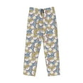 thumbnail image 4 of Xecao Cute Rabbit Men's Straight Lounge Pajama Pants: The Ultimate in Comfortable Sleepwear, 4 of 9