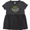 thumbnail image 3 of Inktastic Mommys Future Hunting Buddy Girls Baby Dress, 3 of 5