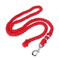 thumbnail image 4 of Shisuyan Cotton 2 Metre Strong Horse Pony Lead Rope With Trigger Clip Snap Hook (Red), 4 of 8