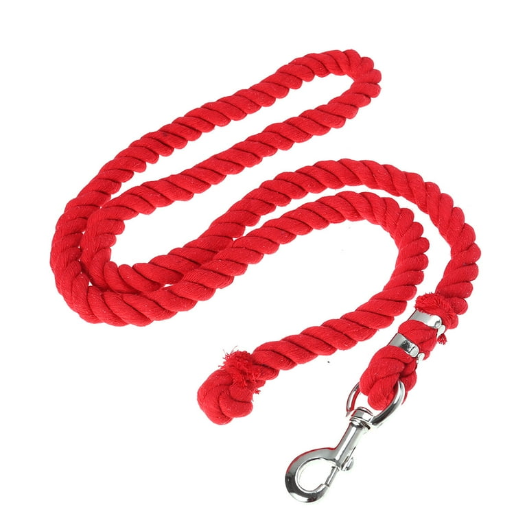 S SERENABLE Horse Lead Rope Bolt Snap Clip Soft Durable for
