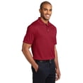thumbnail image 4 of Port Authority Performance Fine Jacquard Polo-L (Rich Red), 4 of 6